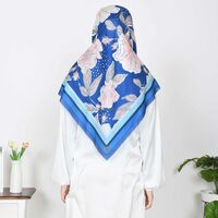 Florentine Blue Sapphire Sweet Miko Tudung