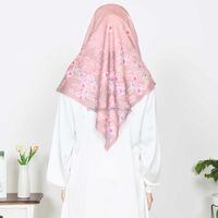 Fiorella Deep Rose Sweet Miko Tudung