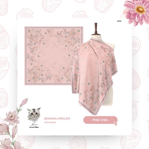 Sweet Miko Pink Owl