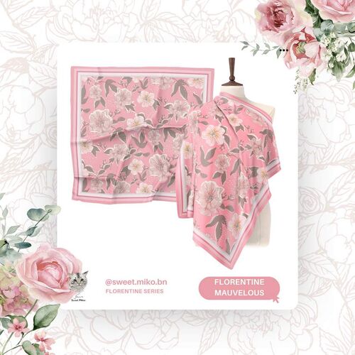 Florentine Mauvelous Sweet Miko Tudung