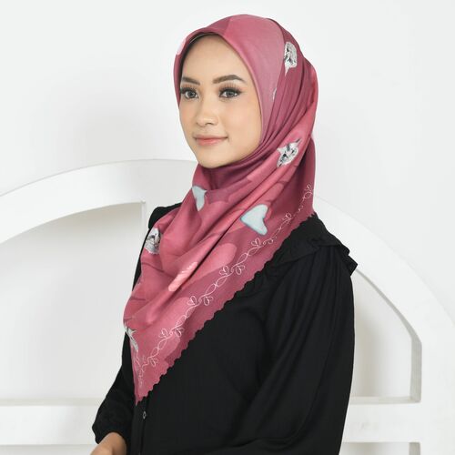 Rose Ebony Sweet Miko Tudung