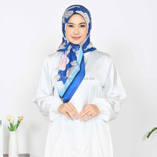 Florentine Blue Sapphire Sweet Miko Tudung