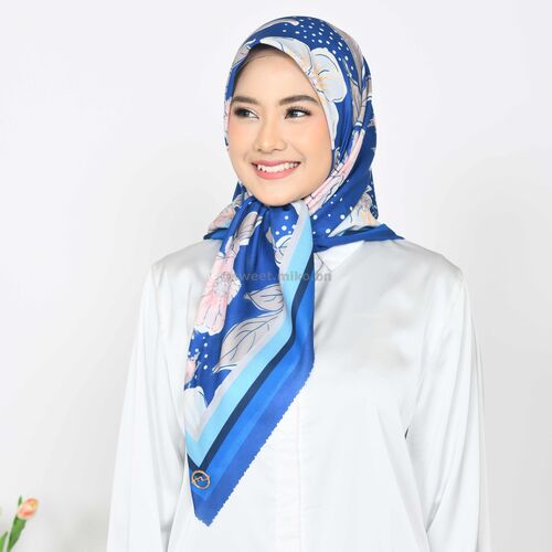 Florentine Blue Sapphire Sweet Miko Tudung