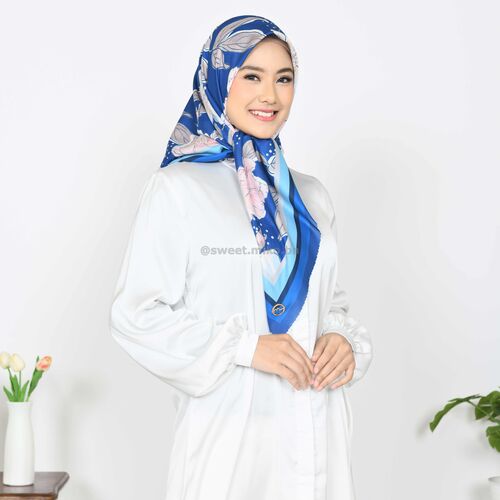 Florentine Blue Sapphire Sweet Miko Tudung