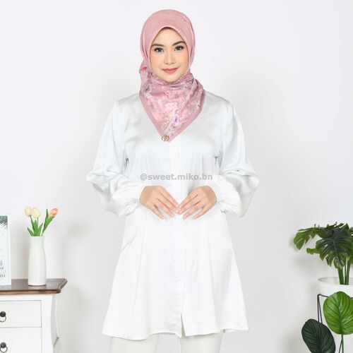 Fiorella Deep Rose Sweet Miko Tudung