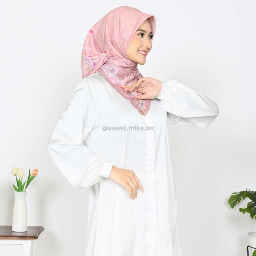 Fiorella Deep Rose Sweet Miko Tudung