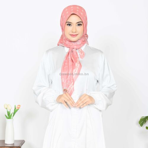 Ornellia Rose Sweet Miko Tudung