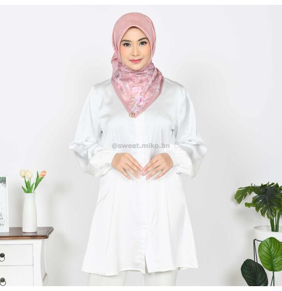 Fiorella Deep Rose Sweet Miko Tudung