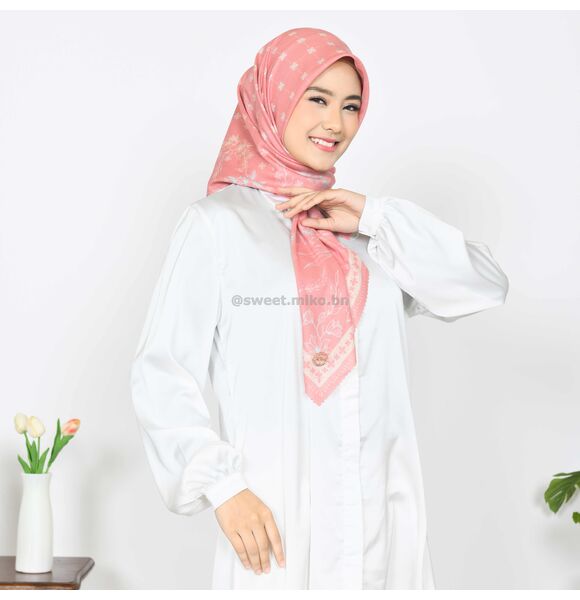 Ornellia Rose Sweet Miko Tudung