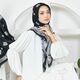 Black Sunflower Sweet Miko Tudung
