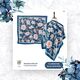 Florentine Blue Sapphire Sweet Miko Tudung