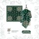 Emerald Green Sunflower Sweet Miko Tudung