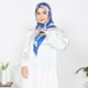Florentine Blue Sapphire Sweet Miko Tudung